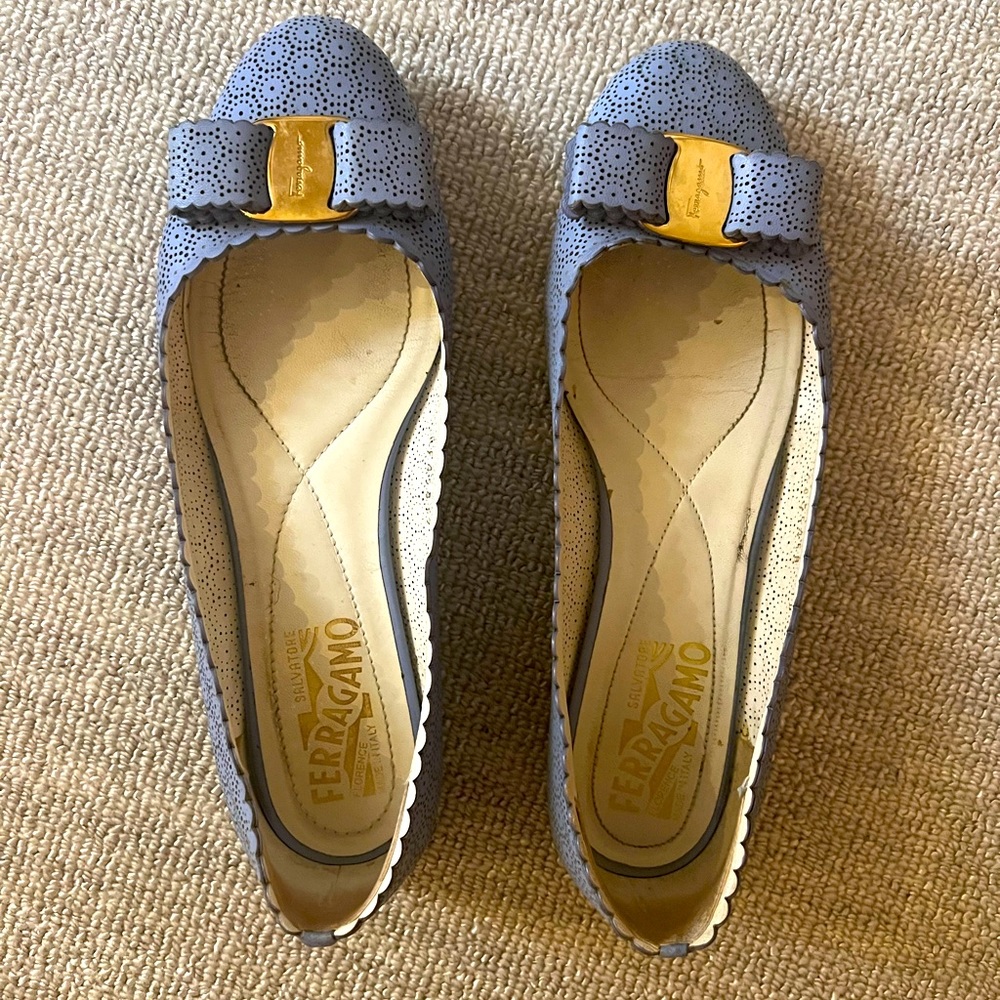 Feragamo flats 6.5